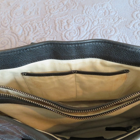 Michael Kors black leather quilted tote bag - Picture 10 of 12